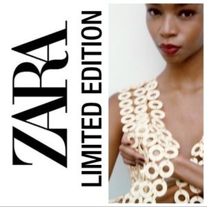 Zara Limited Edition ✨ Ring Vest One Size Medium NWT